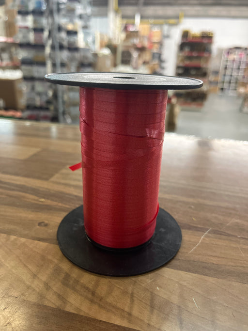 Reduced half a roll of Curling Ribbon - red