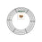 Deco Mesh Coated Wire Ring Green 10pcs Diameter 12"/30cm