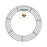 Deco Mesh Coated Wire Ring Green 10pcs Diameter 14"/35cm