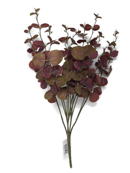 Deep Red & Green Eucalyptus Bush