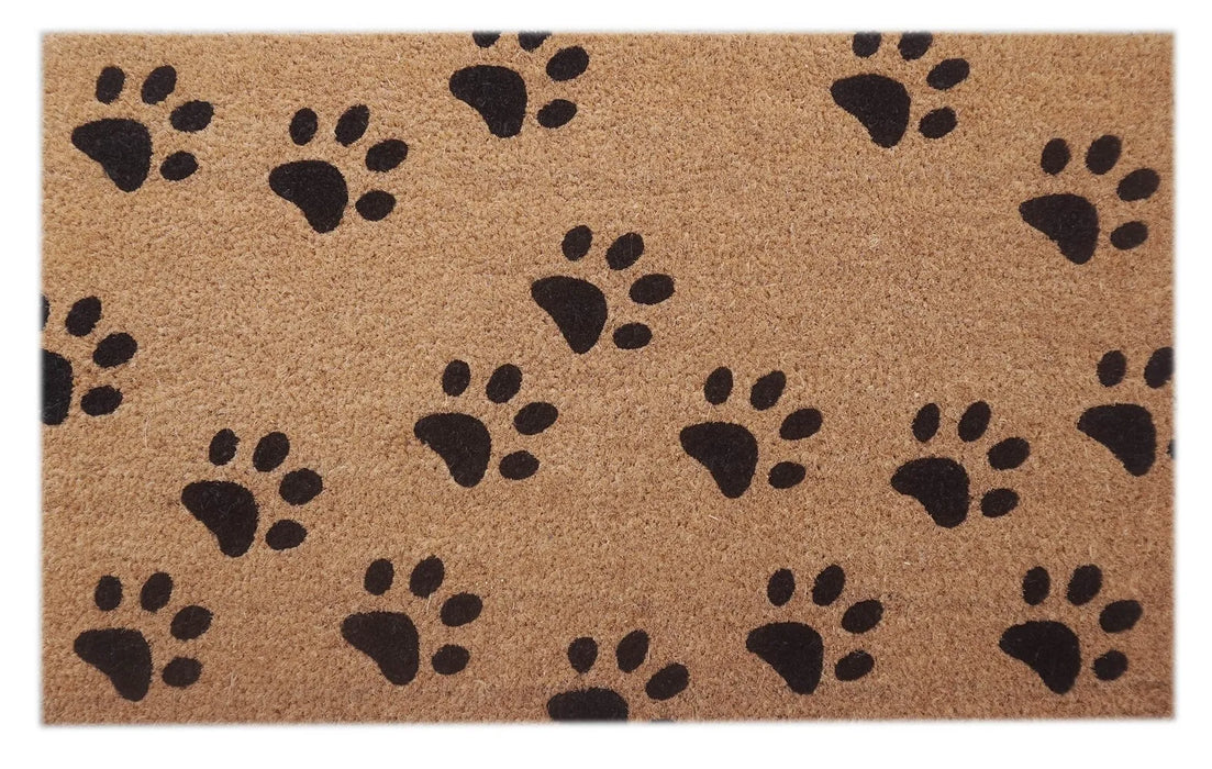 Doormat - Multi Paw Print - 45x75cm
