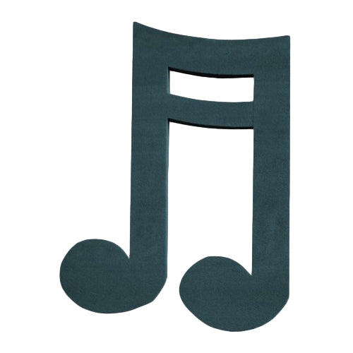 Musical Double  Note Design Shape H46.5 x W58cm - Val Spicer Range