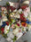 Bag of flower heads random sizes and colours a complete surprise!