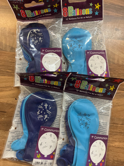 Joblot of 32 latex balloons - 1st communion (boy)