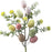 Egg & Spring Foliage Florist Pick - 37cm Tall