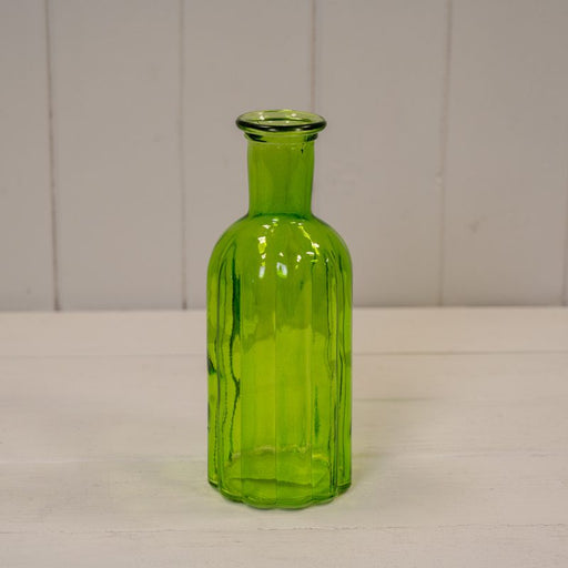 Emerald Green Glass Bottle x H19cm