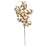 Eucalyptus Leaf Foliage x 47.5cm - Gold