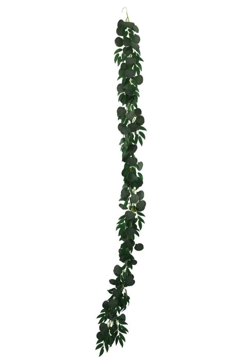 Eucalyptus & Willow Leaf Garland - Green - 190cmWillow Garland - Green - 190cm