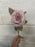 44cm vintage lilac pink single stem prize rose