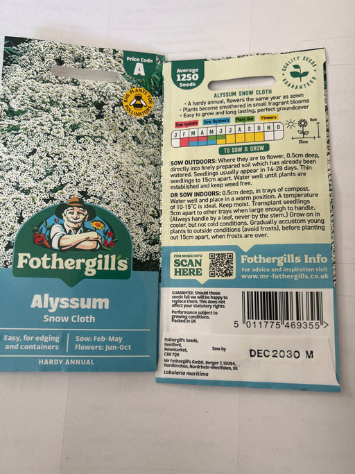 ALYSSUM Snow Cloth Seeds