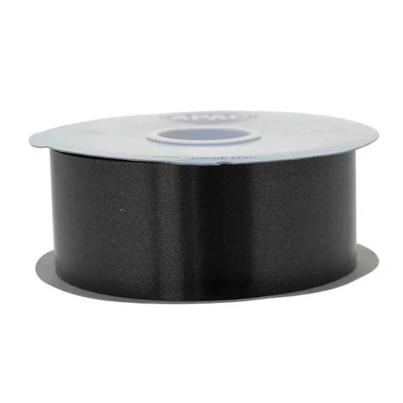 Florist Poly Ribbon -  100 yards x 2"  - Black