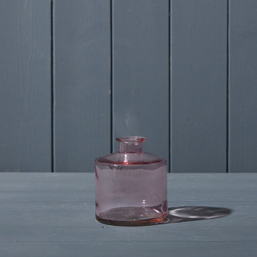 Lavender Squat Glass Bottle x 10cm 