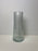 Tall Ribbed Glass Vase H22.5cm x D10cm - Clear