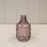 13.8cm Glass Bottle - Amethyst 