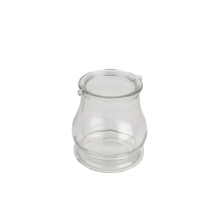 Glass Tealight Holder x H 9.5cm
