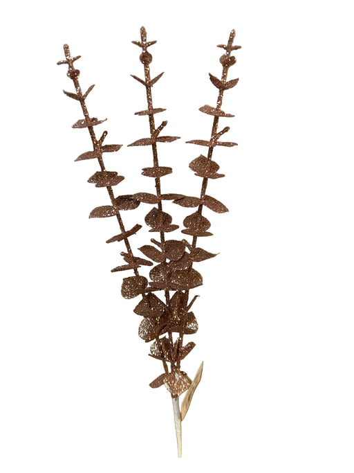 Glittered Eucalyptus - Rose Gold