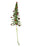 Green Christmas Tree & Mini Red Bauble Spray - 40cm long