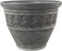 Grey Granite Style Plastic Heart Planter - H30.6 x L38.8cm
