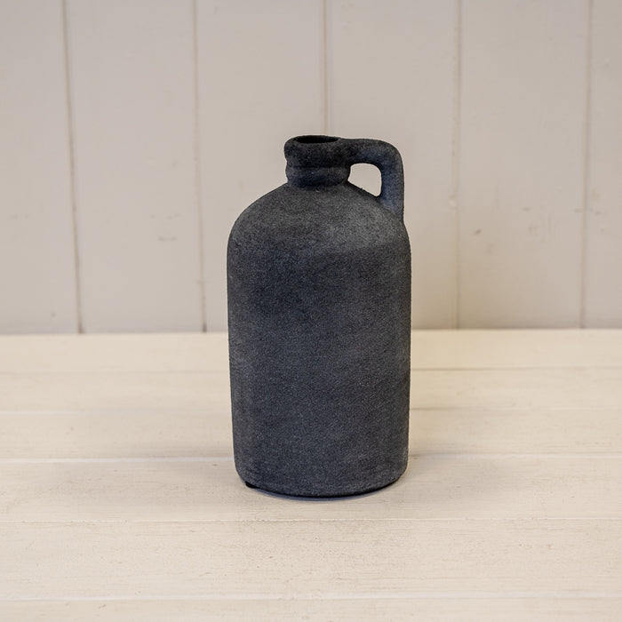 Grey Medium Textured Jug - H 17cm