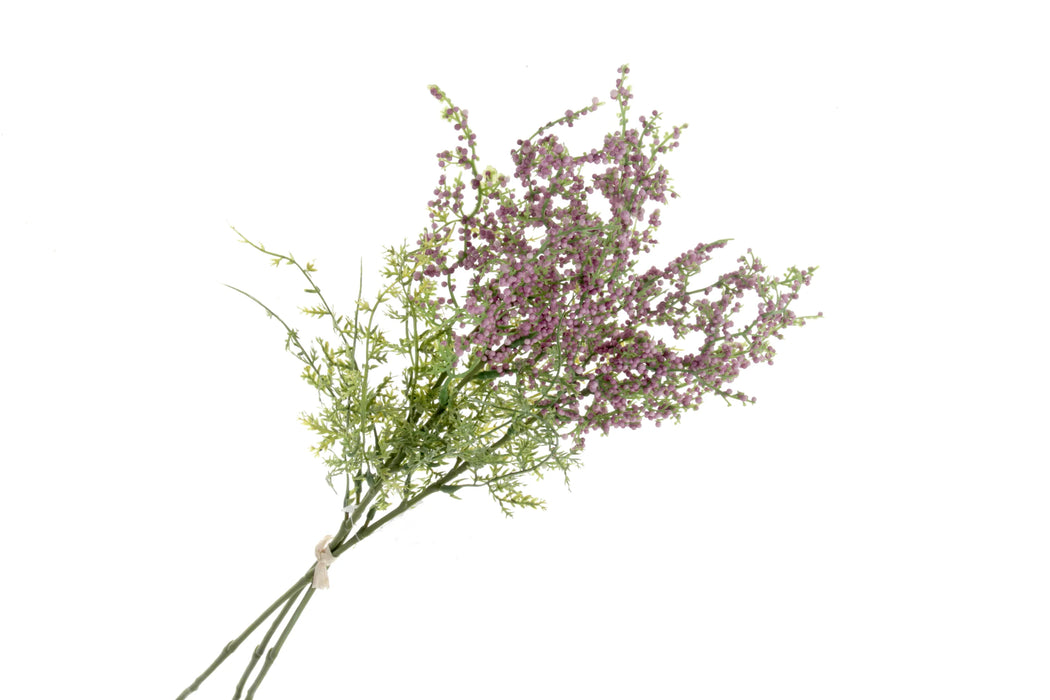 Heather Spray - Purple/Green - 50cm long