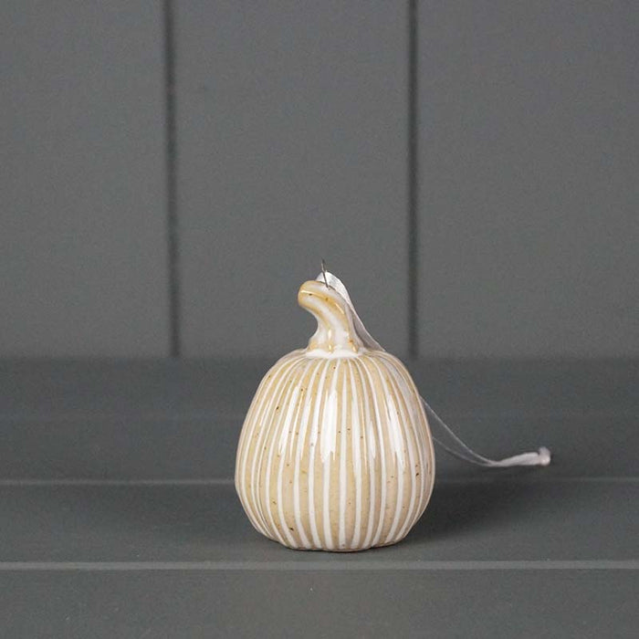 Hanging Ceramic Pumpkin Diameter 5cm