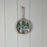 Hanging Wooden 'Merry Christmas' Green Tree Scene with Star x 11cm