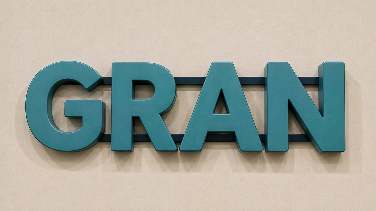 Gran Name Frame Tribute ** Val Spicer Range **