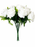 Large 18 Head Rose Bush - White