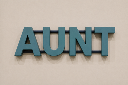 Aunt Name Frame Tribute ** Val Spicer Range **