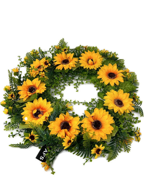 35cm Sunflower Wreath