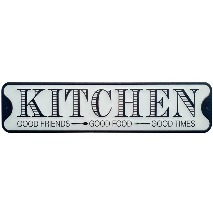 Kitchen Metal Sign - W 59.5cm x H 15cm