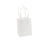 Kraft Paper Bag White (H18cm W12cm D6cm) - Pack of 10