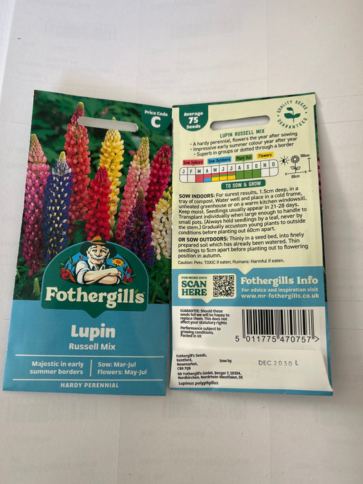 LUPIN Russell Mixed Seeds