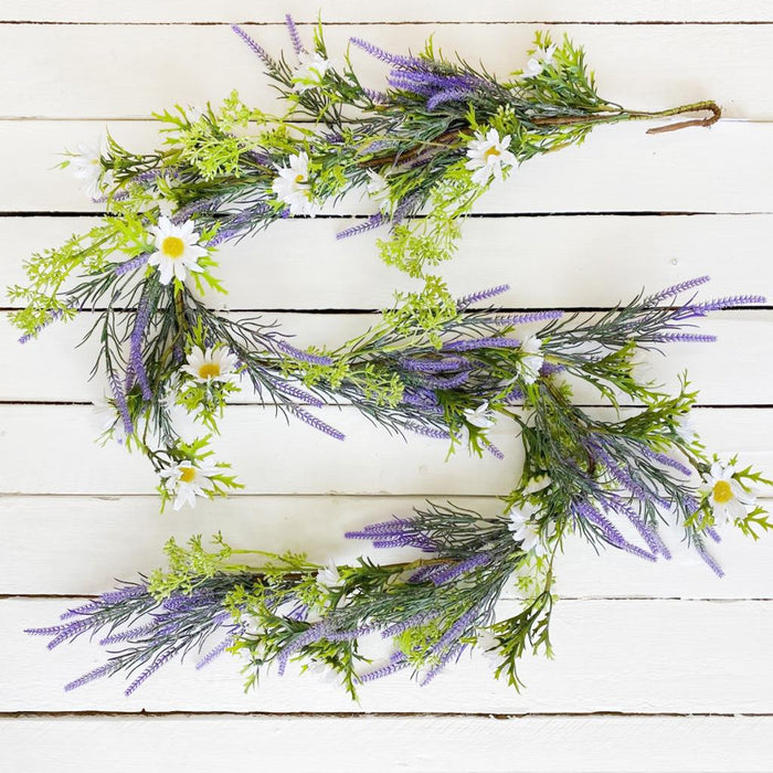 Lavender & Daisy Garland x 130cm