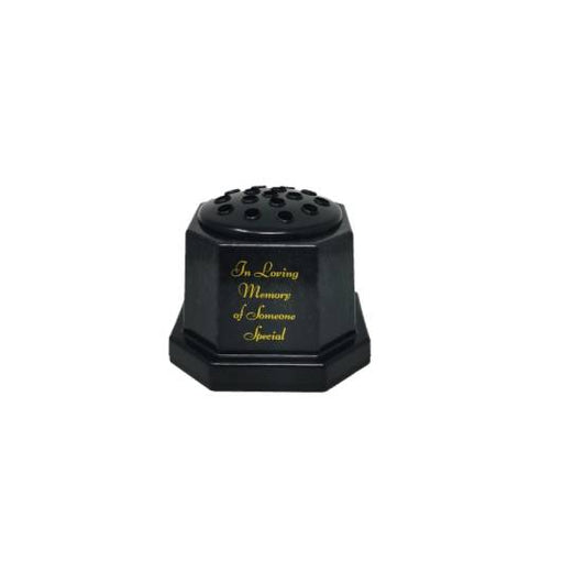 Black In Loving Memory Of Someone Special Memorial Pot