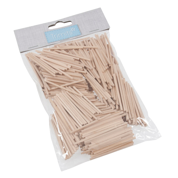 Match Sticks Wooden 50 x 2mm Natural - Pack of 500