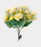 Mini Carnation & Gypsophila Bush x 30cm - Yellow & Cream