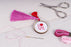 Mini Embroidery Hoop Round: 4cm x 4cm -  3 Hoops