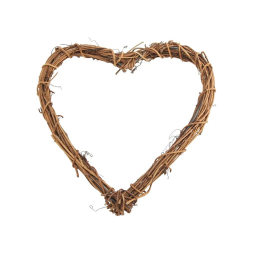 Natural Vine Heart - 20 x 19cm