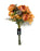 Orange Dried Look Peony & Hydrangea Bundle x 35cm