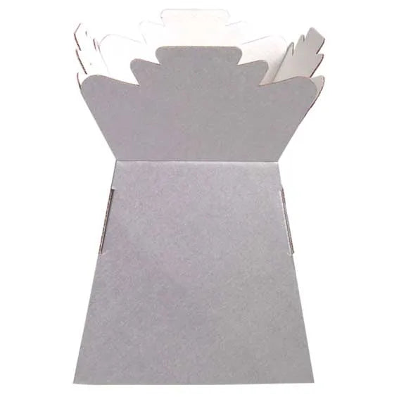 Pack of 30 Living Vases - Metallic Silver