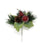 Pine & Frosted Pomegranate Pick x 18cm - Pack of 12