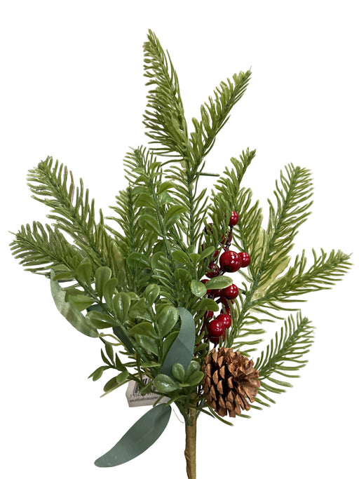 Pine Berry & Cone Foliage Bush