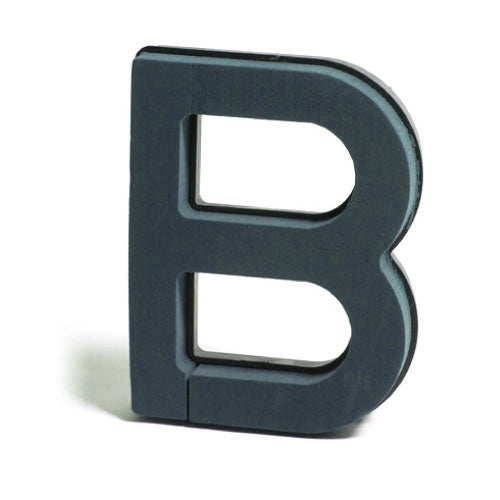 Plastic Backed Floral Foam Letter with Clips - B** Spicer Range **