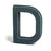 Plastic Backed Floral Foam Letter with Clips - D -** Spicer Range **