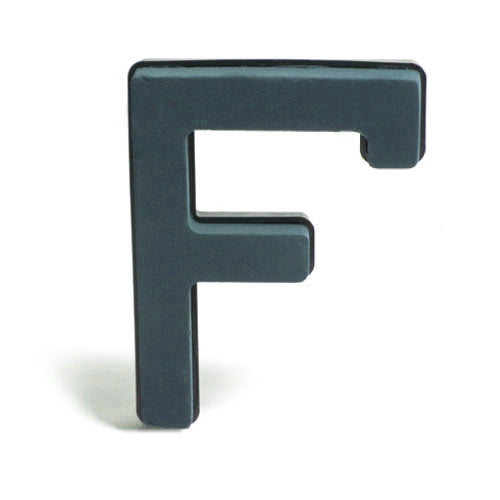 Plastic Backed Floral Foam Letter with Clips - F -** Spicer Range **