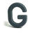 Plastic Backed Floral Foam Letter with Clips - G -** Spicer Range **