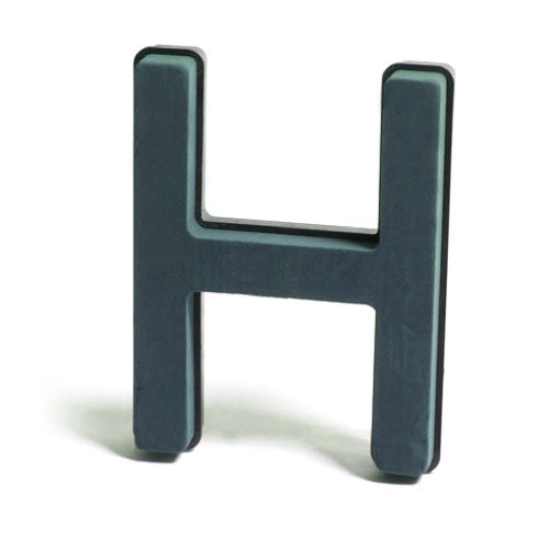 Plastic Backed Floral Foam Letter with Clips - H -** Spicer Range **