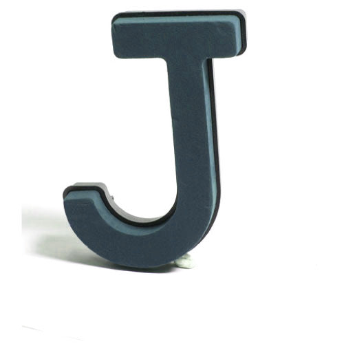Plastic Backed Floral Foam Letter with Clips - J -** Spicer Range **