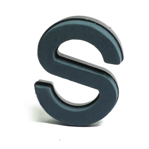 Plastic Backed Floral Foam Letter with Clips - S-** Spicer Range **